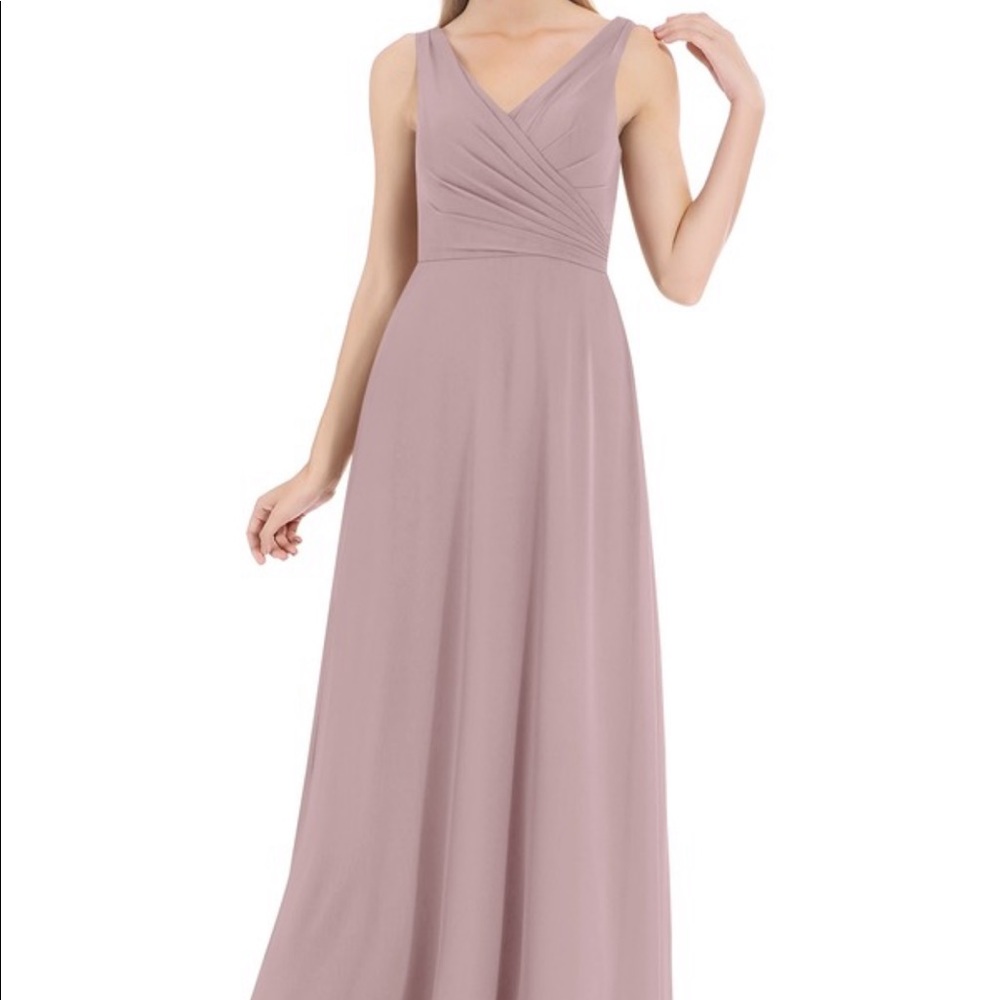 Vintage Mauve Azazie Bridesmaids Dress. Size A2